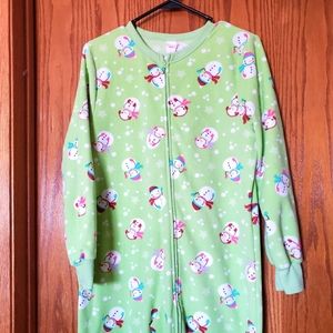 Girls Xhiliration Fleece Footed Pajama